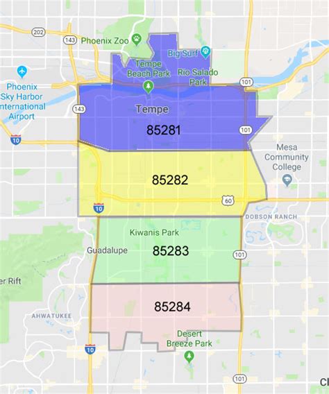 tempe zip codes map|ZIP Code 85283 Map, Demographics, More for Tempe, AZ